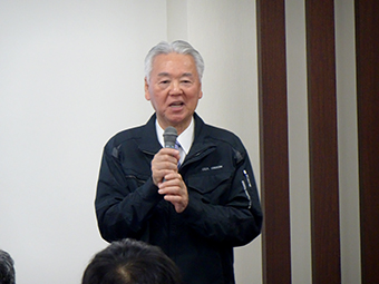 オリオン機械(株)太田社長ご挨拶