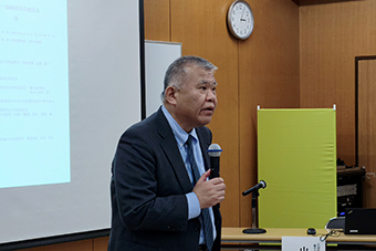 開会挨拶 近藤専務