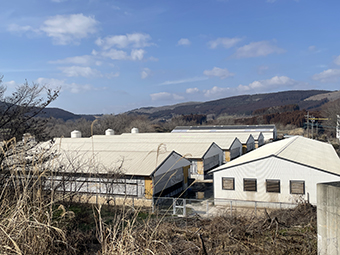 クラスター事業を活用した豚舎