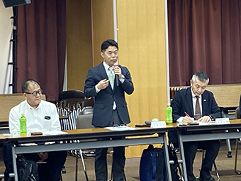 開会挨拶 中島委員長