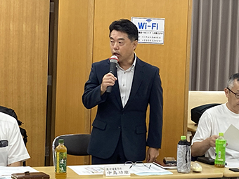 開会挨拶 中島委員長